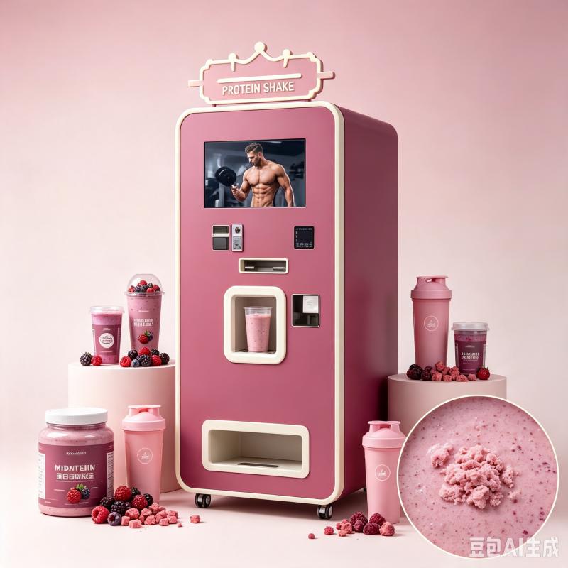 Nutrition Fitness Gym - Automat do proteinowych shake'ów, inteligentny dozownik