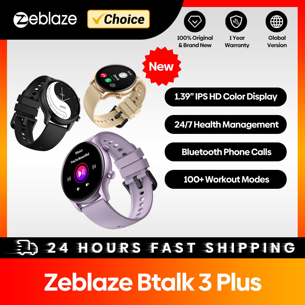Nutrition Gym - Nowy Zeblaze Btalk 3 Plus Smartwatch