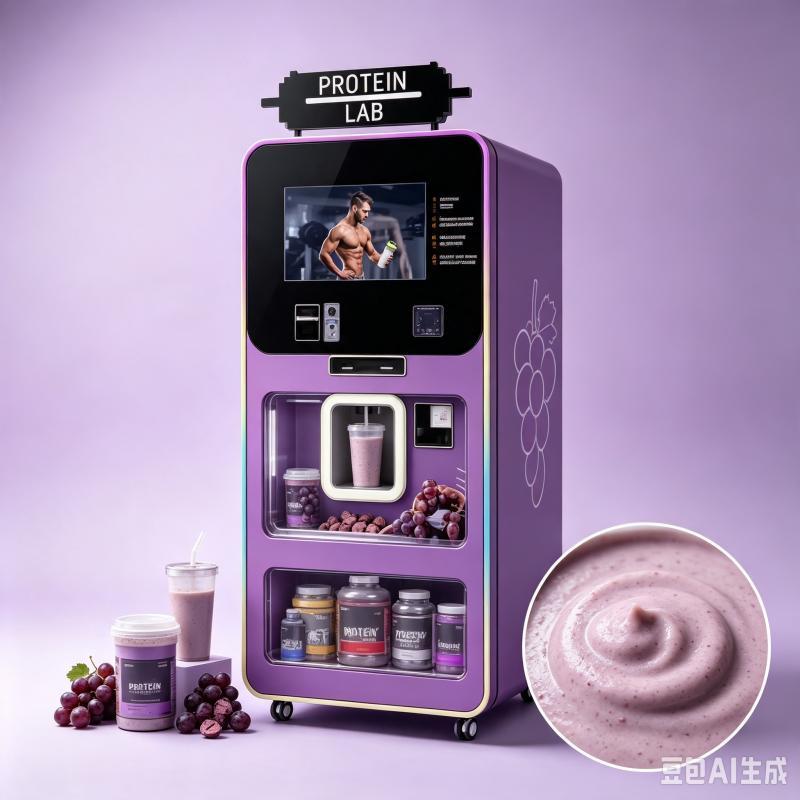Nutrition Fitness Gym - Automat do sprzedawania koktajli proteinowych z