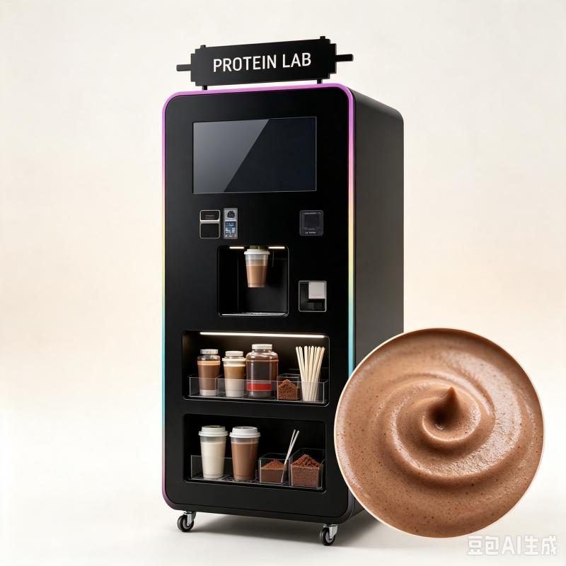 Nutrition Fitness Gym - Automat do przygotowywania proteinowych koktajli na