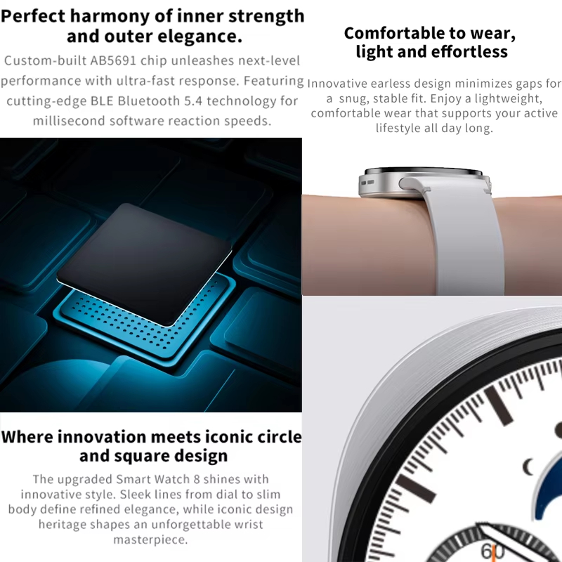 2026 Nowy klasyczny smartwatch – Nutrition Gym recenzja i cena