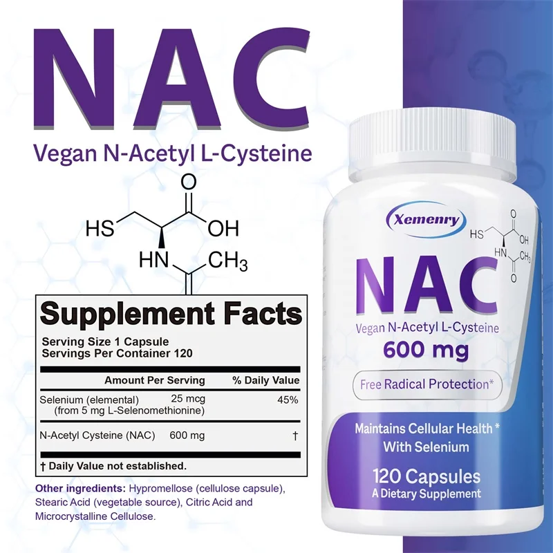 Kapsułki NAC 600 mg - wspieraj – Nac N Acetyl Cysteine recenzja i cena