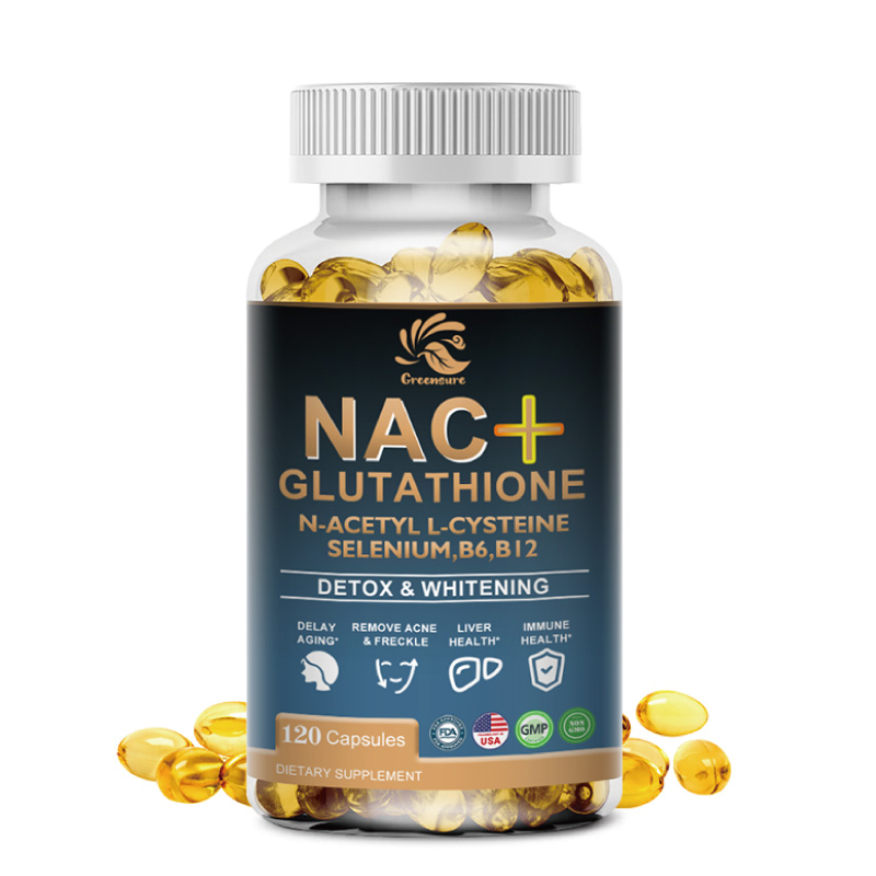 Greensure NAC Glutathione Caps – Nac N Acetyl Cysteine recenzja i cena