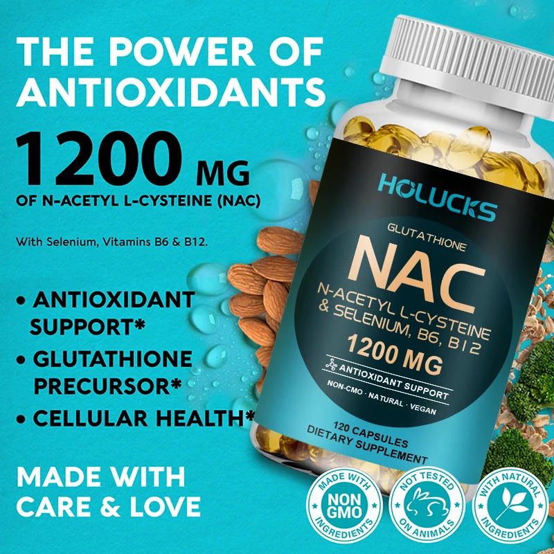 Kapsułki NAC Glutathione, supl – Nac N Acetyl Cysteine recenzja i cena