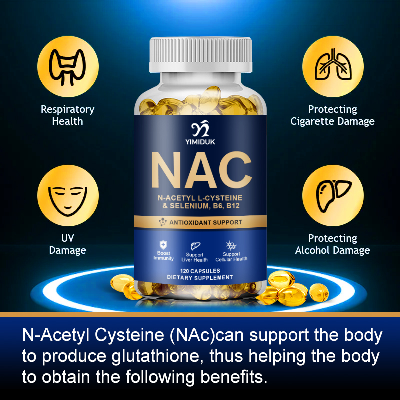 NAC Glutathione Capsules N-Ace – Nac N Acetyl Cysteine recenzja i cena