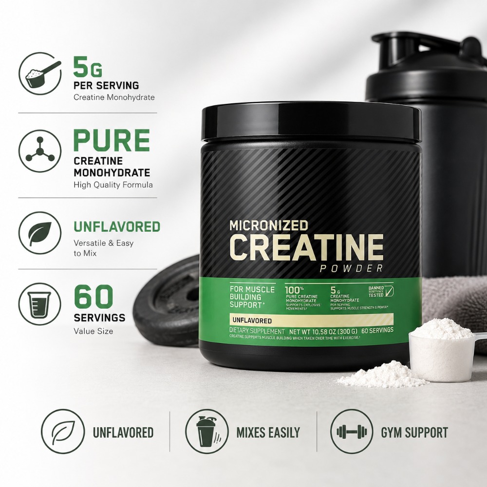 Kreatyna Monohydrat w Proszku  – Nutrition Gym recenzja i cena