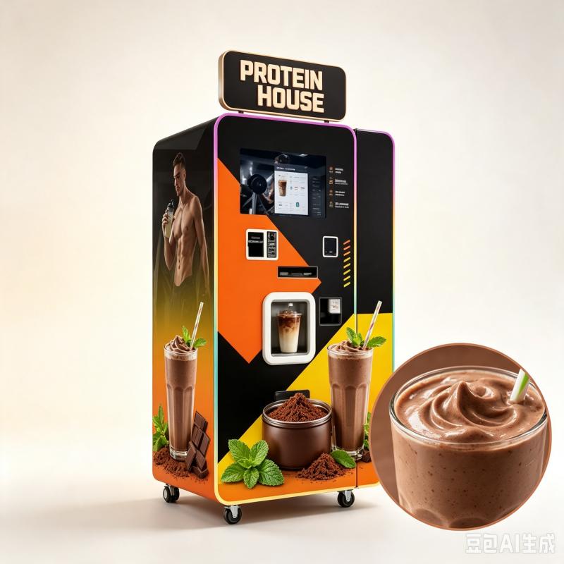Automat do proteinowych shake' – Nutrition Fitness Gym recenzja i cena